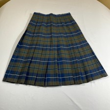 Burberrys Vintage Wool Pleated