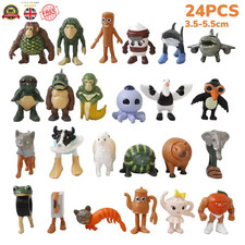 24Pcs Italian Brainrot Figures, Tung Tung Sahur Doll Set with Crocodilo & Banani