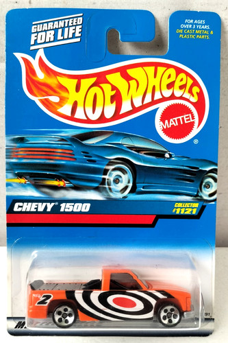 Hot wheels chevy 1500 1999 - wheels,
