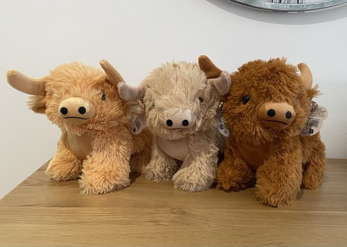 Paws highland cow soft toy - paws,
