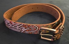 Ed Hardy Genuine Leather Belt EH3220 Size MEDIUM (40")  [A4]