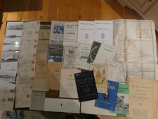 WW2 Ephemera Censored Mail Photos Maps Letters Leaflets documents Job Lot EJL4