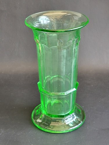 Davidson green glass column - davidson,