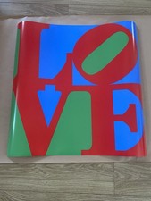 Robert Indiana ‘Love’ pop art print wall art 81.28cm x 81.28cm