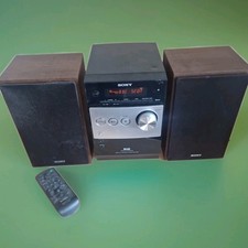 Sony Micro Hi-Fi Bookshelf Stereo System CMT-FX250 FM DAB Radio CD Player Remote