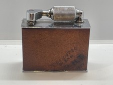 McMurdo Table Lighter Leather Covered