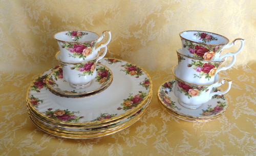 Pcs royal albert old - pcs,