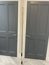 Antique Brass & Wood Window Winder Pole- Sky Light Opener