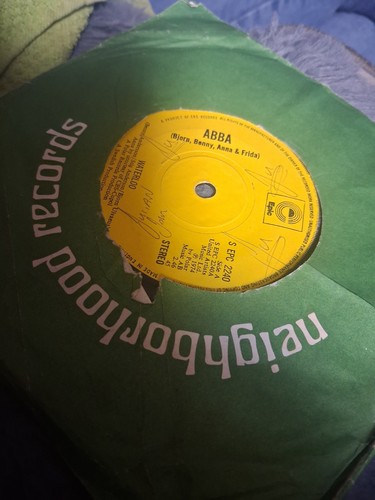 Rare abba hand signed vinly - abba,