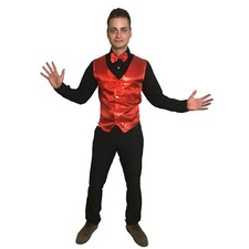 Sequin Waistcoat & Bow Tie