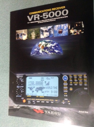 Yaesu vr5000 genuine leaflet - yaesu,