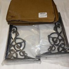 Iron Trellis Brackets 1 Pair 270 Mm