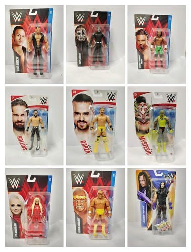 Wwe figures mattel basic - figures,