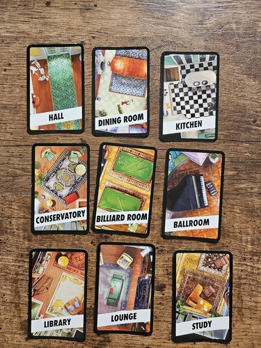 Cluedo 2015 replacement spare - cluedo,