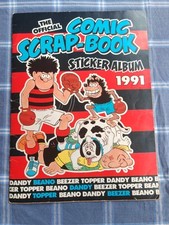The Beano Sticker Album, 100% Complete, 1989, Merlin Book, Dennis The Menace