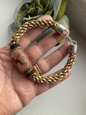 Handcrafted Tibet Dzi Agate