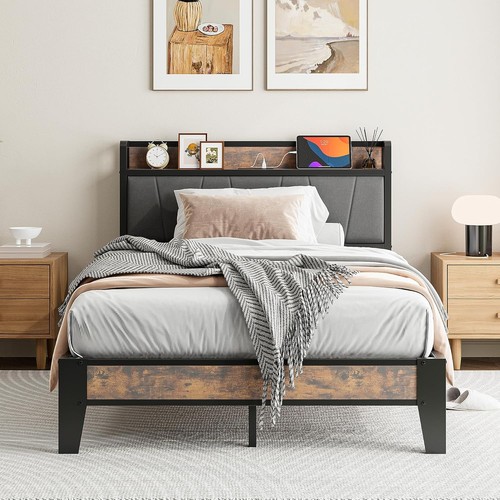 Small double bed - small, with