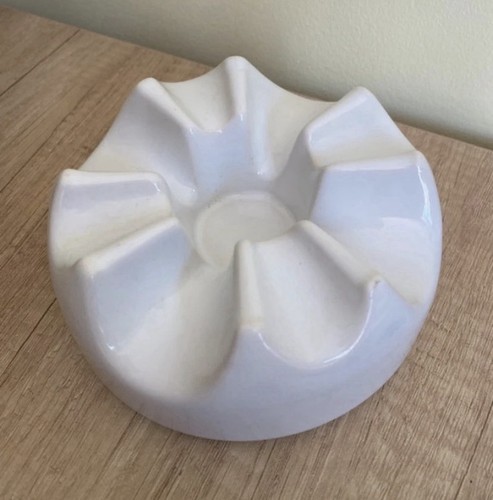 Vintage white porcelain - white,