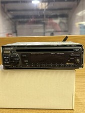 Sony Classic Car 1990’s CD Player CDX-C560RDS Radio Spares Or Repair