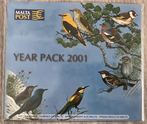 Malta post year pack - malta, 2001