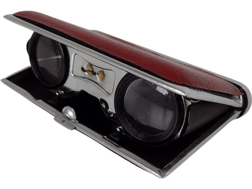 Vintage opera glasses red - opera,