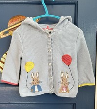Joules Blue Knit Hooded Peter