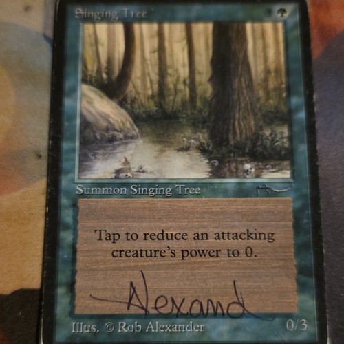 Magic the gathering singing - magic:,