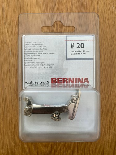 Bernina sewing machine open - sewing,
