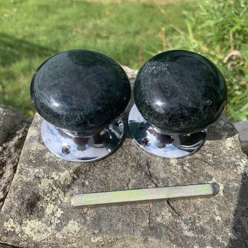 Stunning pair bubble glass - pair,