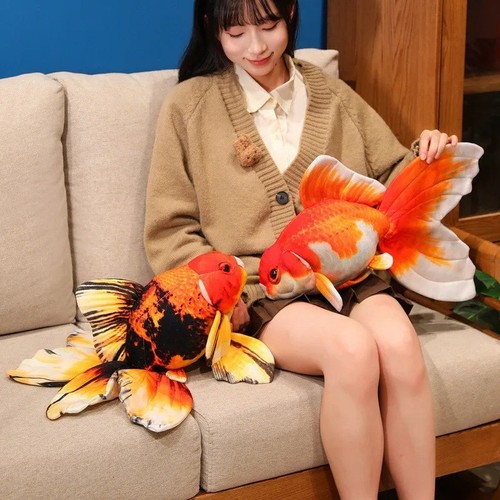 50cm lifelike goldfish plush - lifelike,