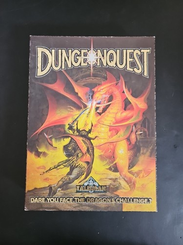 Dungeonquest board game - game,