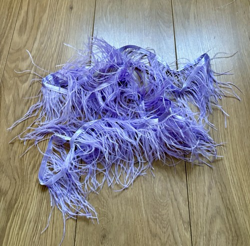 Ostrich feather boa - , trim