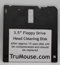 3.5 Floppy Disk Cleaner - Cleaning disc Amiga - Atari - Acorn - PC Head Cleaner