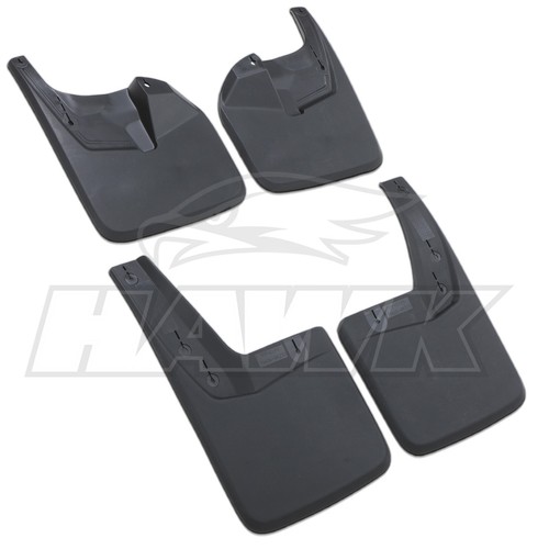 Black mud flaps - kit, mudflaps