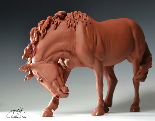 Traditional artist resin model - artist,