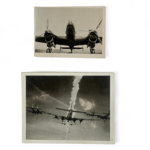 Wwii original aerial - b-17,