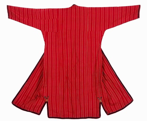 Turkmen antique silk - , chapan