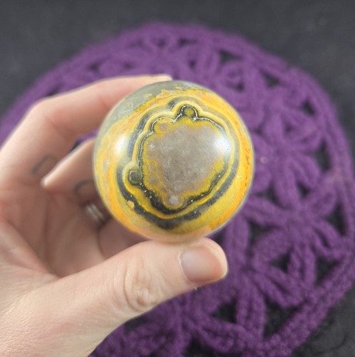 Bumblebee jasper sphere 50mm - jasper,