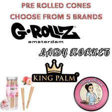 Flavoured Pre Rolled Cones | King Size | 1 1/4 Size | King Palm | G ROLLZ | POPZ