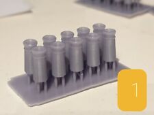 Oo Gauge chimney pots 3d