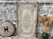 Hand-Knotted Oushak Rug 4x7