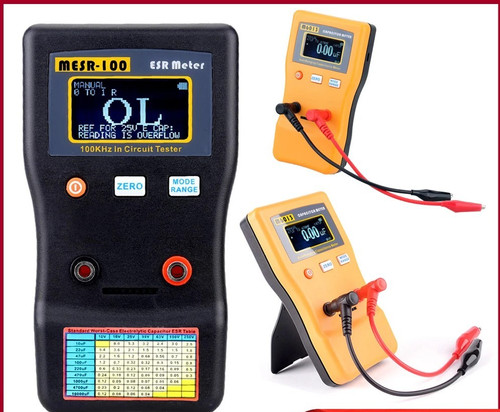 Mesr 100 capacitor tester ohm - mesr-100,