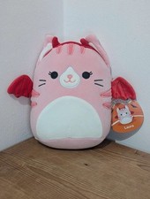 Squishmallow 10” Laura The Pink Devil Cat Halloween 2024 BNWT