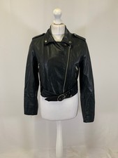 Bershka Leather Jacket Size L OCT228