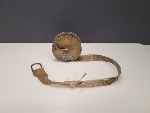 Antique brass fishing - brass,
