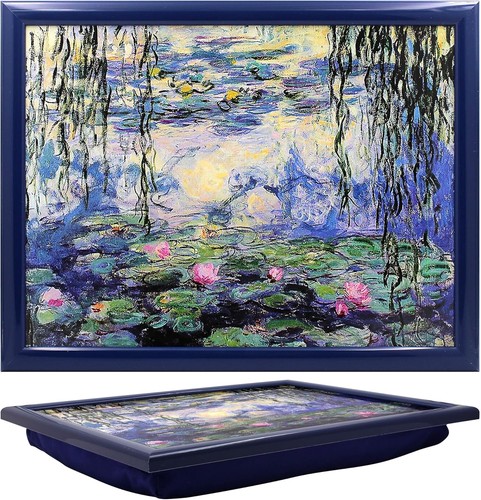 Claude monet cushioned lap - claude,