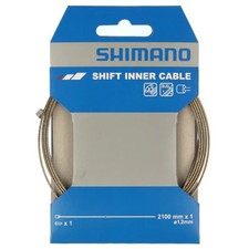 NEW Shimano Stainless Steel 2100mm Derailleur Cable Bike Bicycle