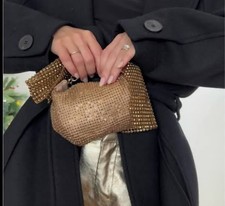 ZARA MINI BOW Rhinestone BAG