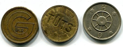 Lot old slot machine - of,