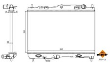 Radiator SJR Fits Ford Fiesta